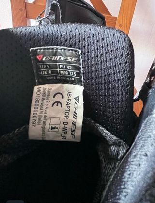 Botas Dainese Moto Negras y Verdes