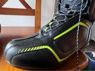 Botas Dainese Moto Negras y Verdes