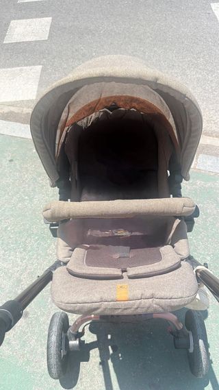 Jané Epic Capota+Silla Paseo Marrón Amortiguación