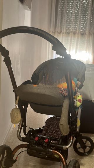 Jané Epic Capota+Silla Paseo Marrón Amortiguación