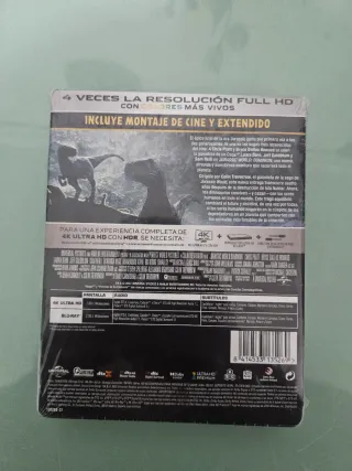 Jurassic World Rebirth 4K UHD Blu-ray Steelbook