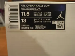 Zapatillas Jordan 37 Low