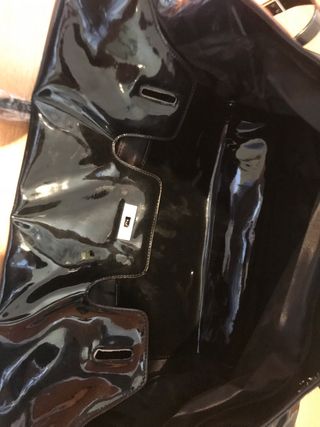 Bolso Negro Charol Guerlain