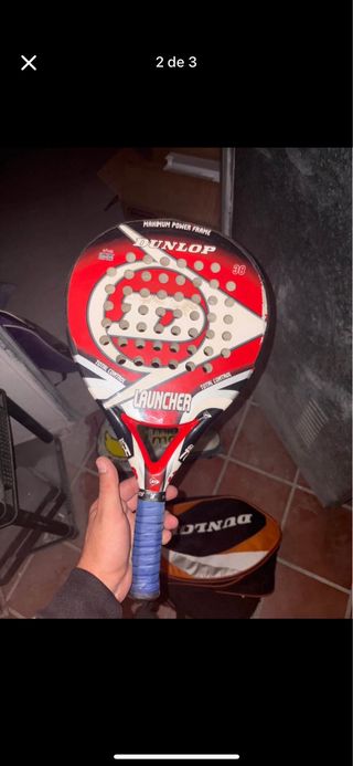 2 Palas de Padel Dunlop Aerogel 1 kit babmintonre