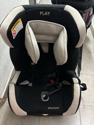 Silla Coche Play Multiseat Negra