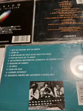 Lote 4 CDs Julio Iglesias Latino