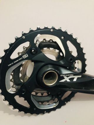 Platos Bielas XT M780 175mm Shimano