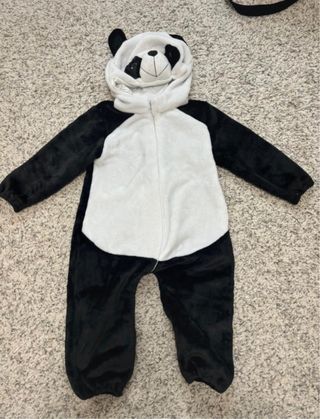 2 Disfraces oso Panda Niño 1-2 años 90cm.
