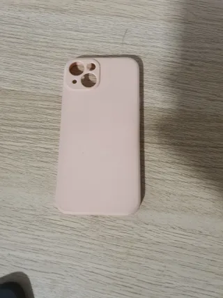 Funda iPhone 13 Transparente Cerezas