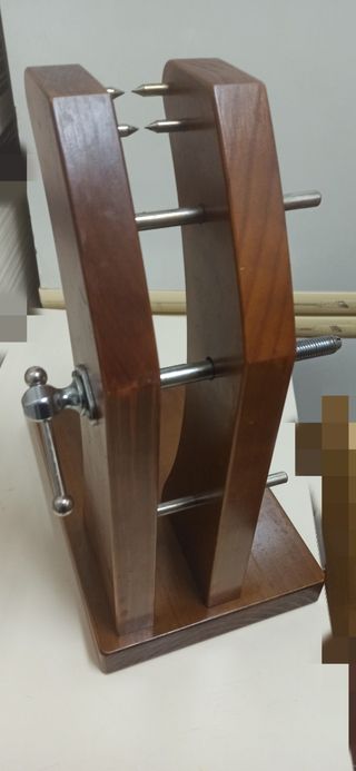 Jamonero vertical madera