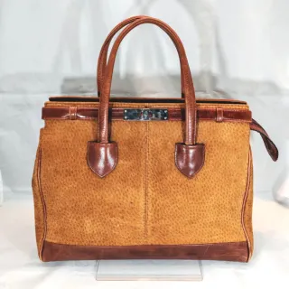 Borsa vintage anni '90 marrone