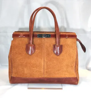 Borsa vintage anni '90 marrone