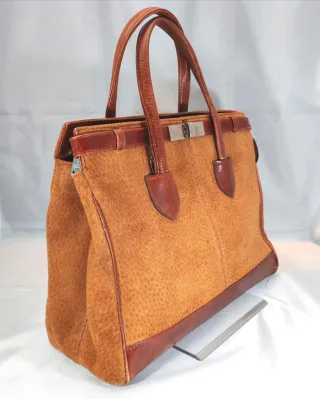 Borsa vintage anni '90 marrone