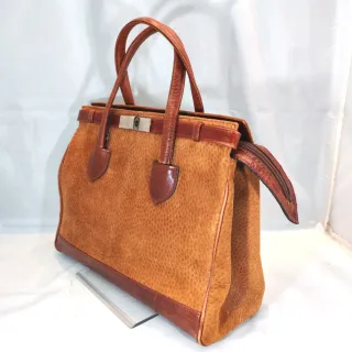 Borsa vintage anni '90 marrone