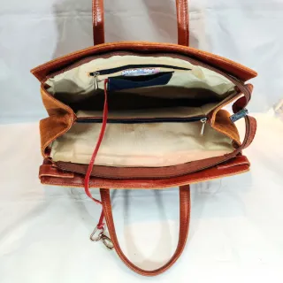 Borsa vintage anni '90 marrone