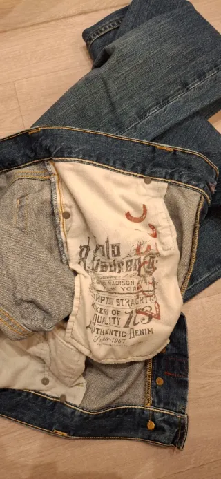 Vaqueros Polo Ralph Lauren Azules