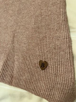 Jersey punto brownie rayas