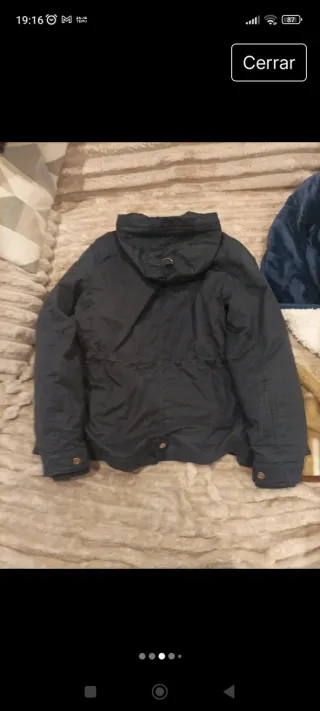 Chaqueta de invierno negra