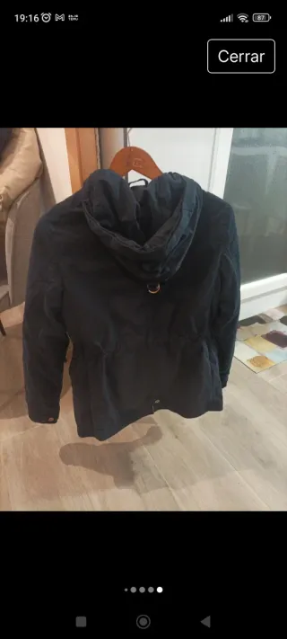 Chaqueta de invierno negra