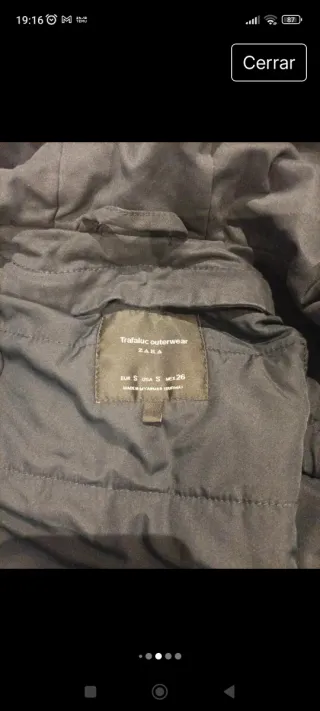 Chaqueta de invierno negra