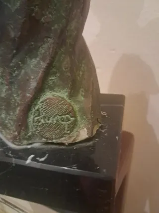 Figura decorativa de mármol y piedra