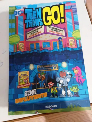2 cómics de Teen Titans Go! Vol 12 y el Gran libro