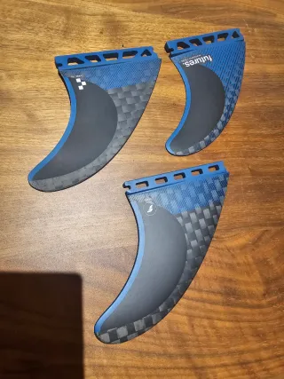 Quillas Surf Futures Blacksticks Rake R8 talla L