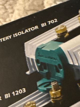 Aislador de Batería, battery isolator MASTERVOLT