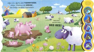 Libros con 5 voces de animales (2-4 años) NUEVOS