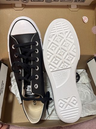 Converse Negras Talla X