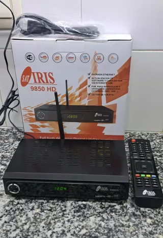 Decodificador SAT IRIS 9850 HD