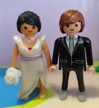 Playmobil Pareja Novios Novia Novio