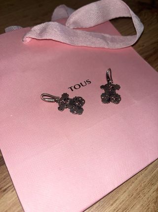 Pendientes Tous Oso Plata Originales