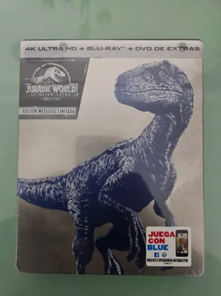 Jurassic World: El Reino Caído Blu-ray 3D + Blu-ra