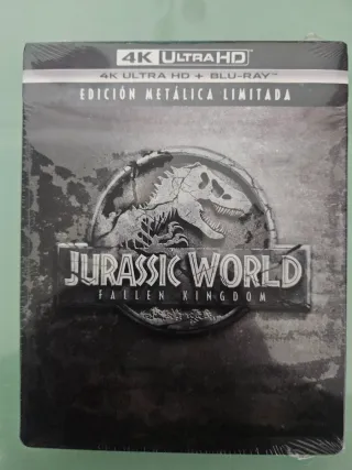 Jurassic World: El Reino Caído Blu-ray 3D + Blu-ra