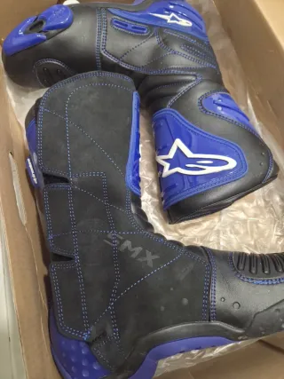Botas Alpinestars SMX-4 Azul y regalo guantes