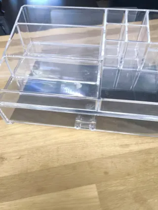 Organizador Maquillaje Cosméticos Transparente