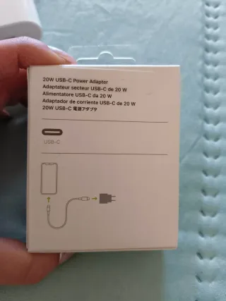 Adaptador Corriente Apple USB-C 20W