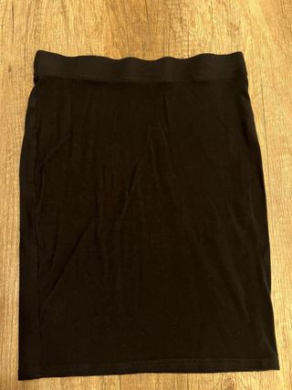 Falda tubo negra