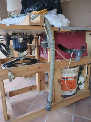 Mesa de sierra y fresadora Einhell