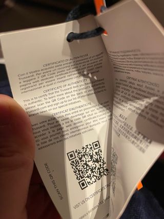 Borsa Trussardi Jeans Bianca con Dust Bag