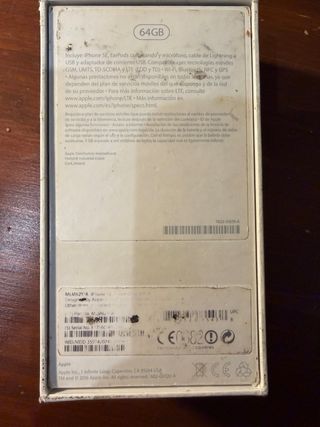 iPhone SE 64 GB Plata