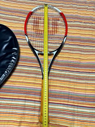 Raqueta de Tenis Wilson Titanium six one comp