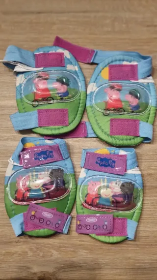 Patines HUDORA Talla 30-33 + Casco Peppa Pig