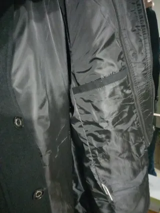 Cappotto uomo nero