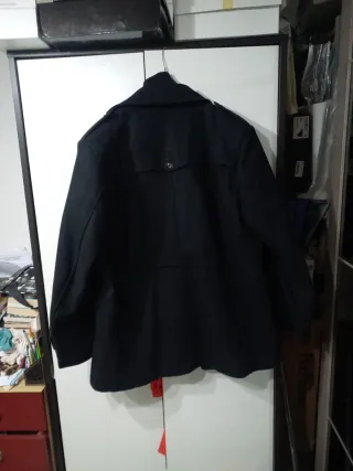 Cappotto uomo nero