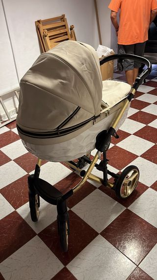 Carro 2 piezas + saco y bolso