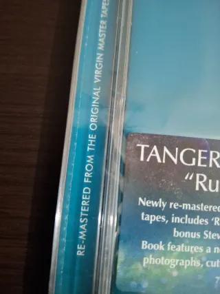 TANGERINE DREAM Rubycon 1975 CD Virgin Prog 70s