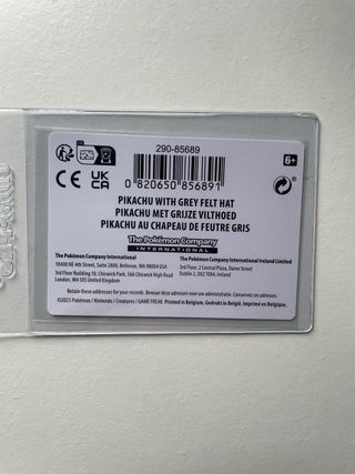 Pikachu Van Gogh Museum 2023 Carta Pokemon