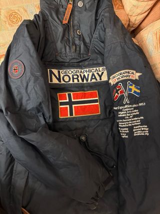 Abrigo Geographical Norway Napajiri Azul